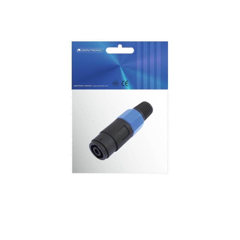 OMNITRONIC Speaker cable socket 4pin - 2 OMNITRONIC Speaker cable socket 4pin - 2