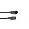OMNITRONIC IEC Extension 3x1.0 0.6m bk - 1 OMNITRONIC IEC Extension 3x1.0 0.6m bk - 1