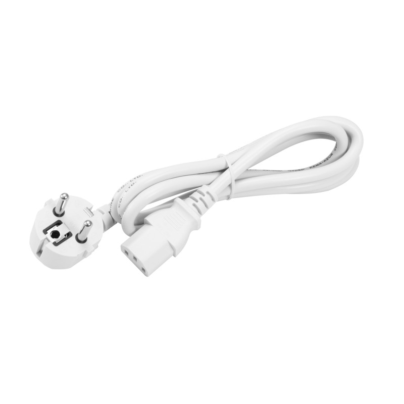 OMNITRONIC IEC Power Cable 3x1.0 1.2m wh - 1 OMNITRONIC IEC Power Cable 3x1.0 1.2m wh - 1