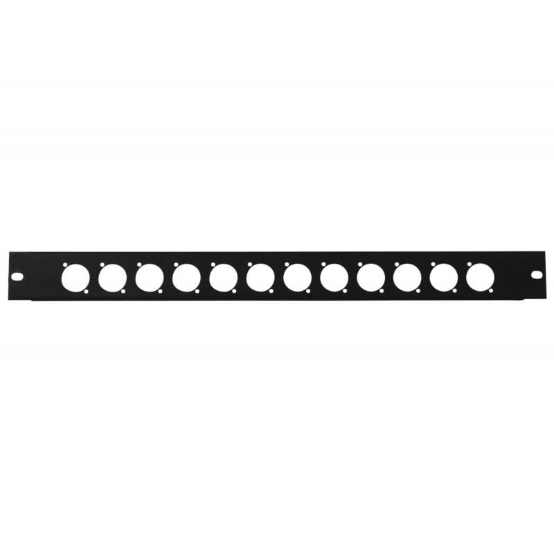 OMNITRONIC Front Panel Z-19 12 x XLR (D-type) 1U - 1 OMNITRONIC Front Panel Z-19 12 x XLR (D-type) 1U - 1