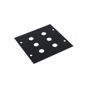 OMNITRONIC Module 2U 6x 6.3mm plug 88x88mm - 1