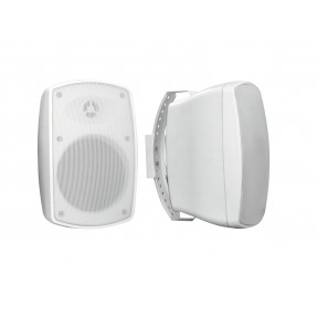 OMNITRONIC OD-5 Wall Speaker 8Ohms white 2x - 1