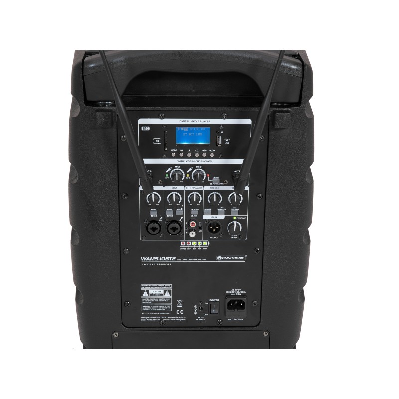 OMNITRONIC WAMS-10BT2 MK2 Wireless PA System - 4