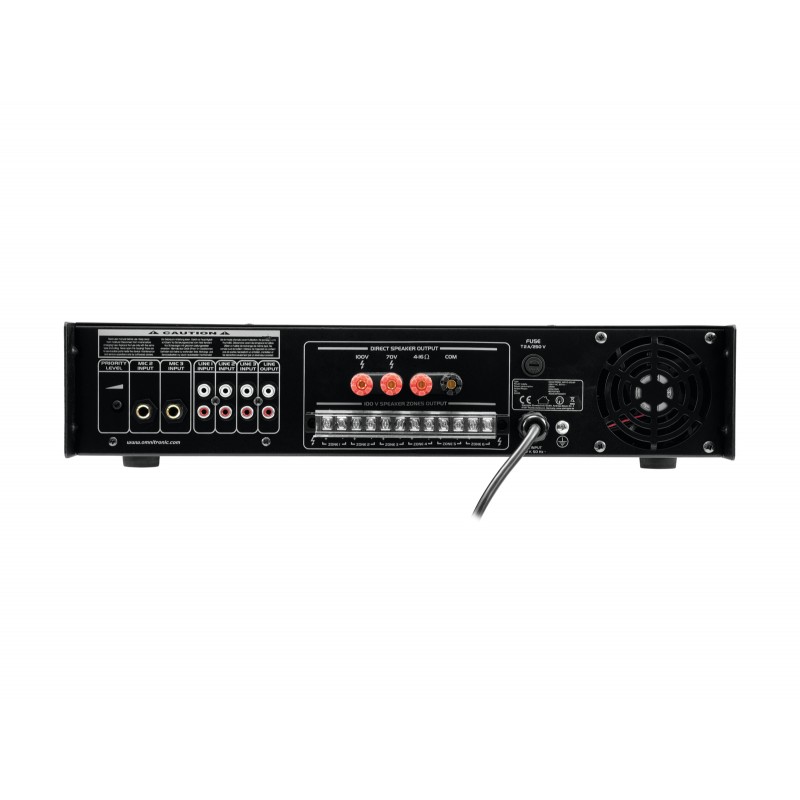 OMNITRONIC MPVZ-120.6P PA Mixing Amp - 3