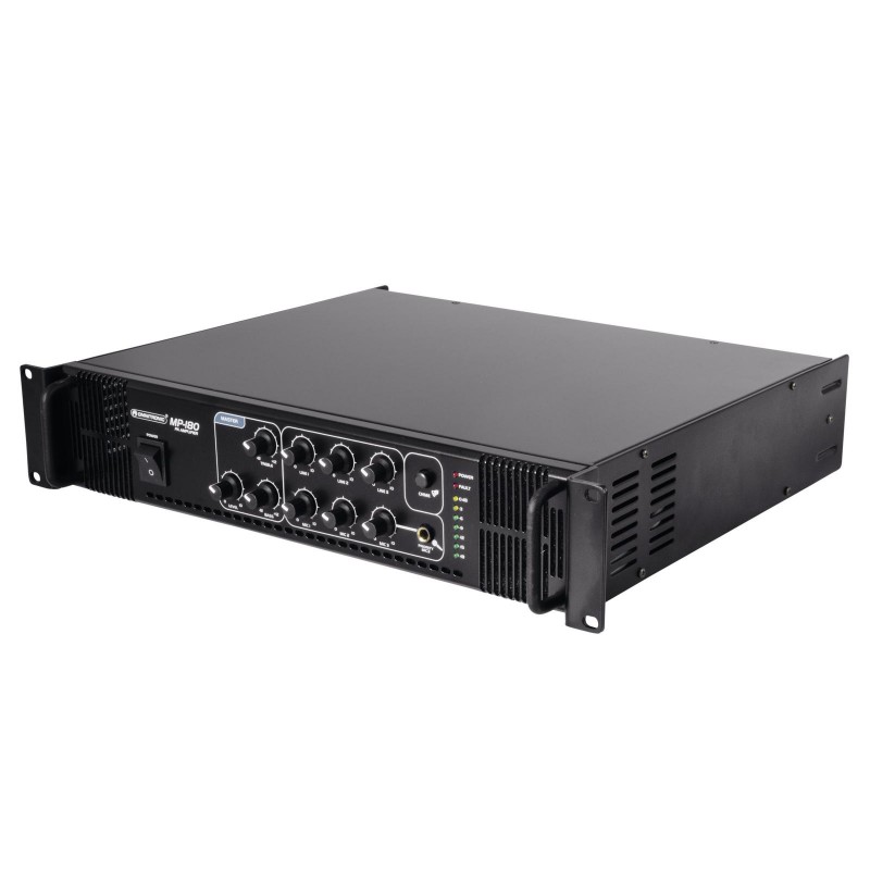 OMNITRONIC MP-180 PA Mixing Amplifier - 3 OMNITRONIC MP-180 PA Mixing Amplifier - 3
