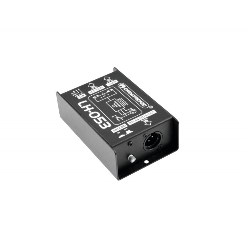 OMNITRONIC LH-053 Passive DI Box - 1 OMNITRONIC LH-053 Passive DI Box - 1