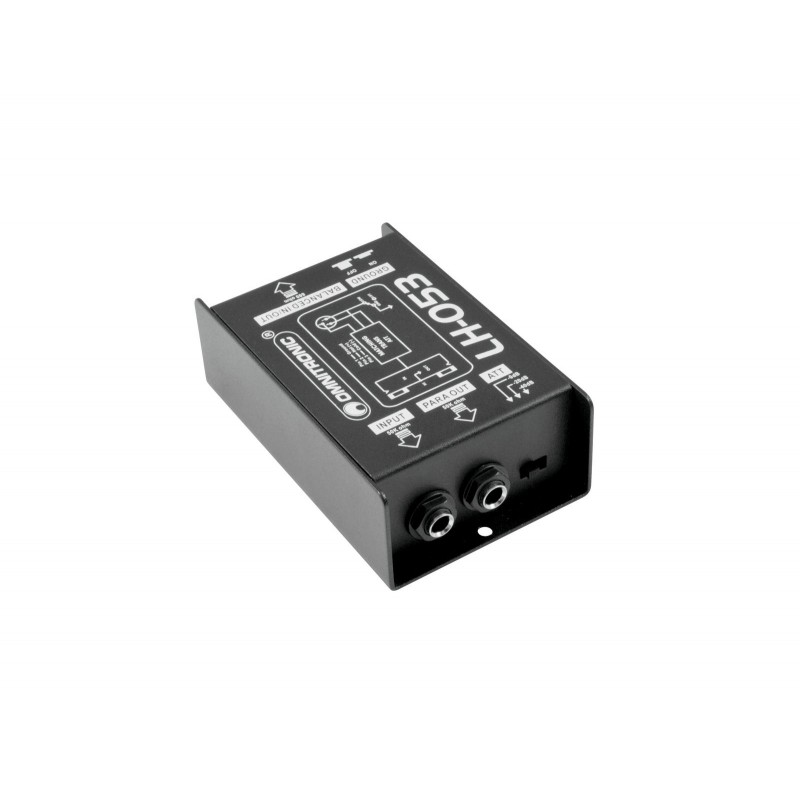 OMNITRONIC LH-053 Passive DI Box - 2 OMNITRONIC LH-053 Passive DI Box - 2