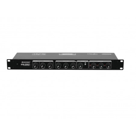 OMNITRONIC EM-260B Entertainment Mixer - 1