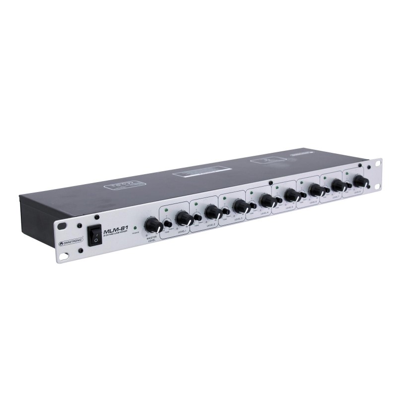 OMNITRONIC MLM-81 Microphone/Line Mixer - 2 OMNITRONIC MLM-81 Microphone/Line Mixer - 2