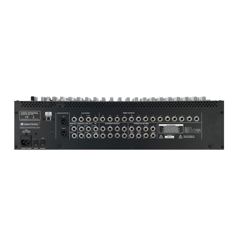 OMNITRONIC LMC-3242FX USB Mixing Console - 3 OMNITRONIC LMC-3242FX USB Mixing Console - 3