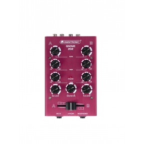 OMNITRONIC GNOME-202 Mini Mixer red - 1