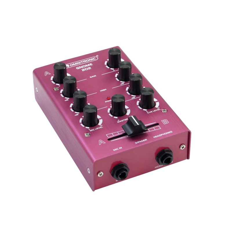 OMNITRONIC GNOME-202 Mini Mixer red - 4 OMNITRONIC GNOME-202 Mini Mixer red - 4