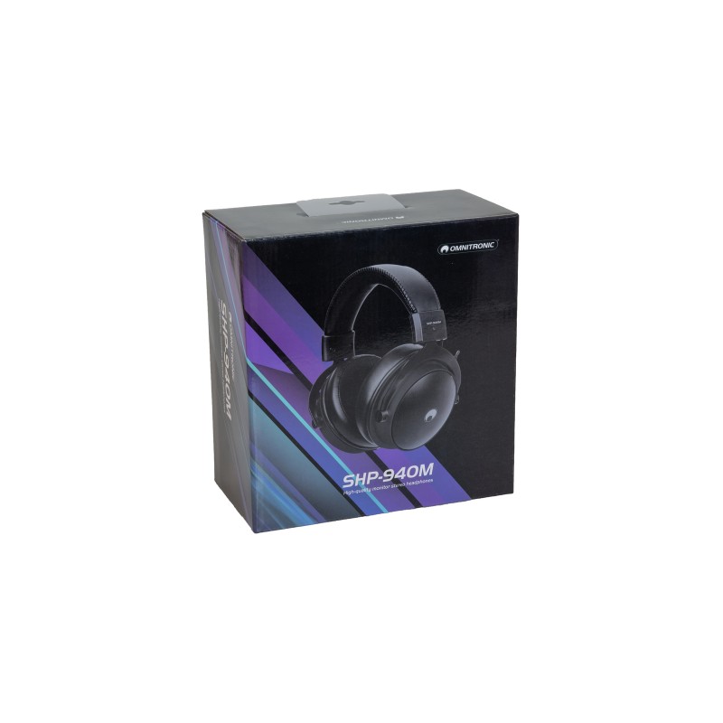 OMNITRONIC SHP-940M Monitoring Headphones - 3 OMNITRONIC SHP-940M Monitoring Headphones - 3