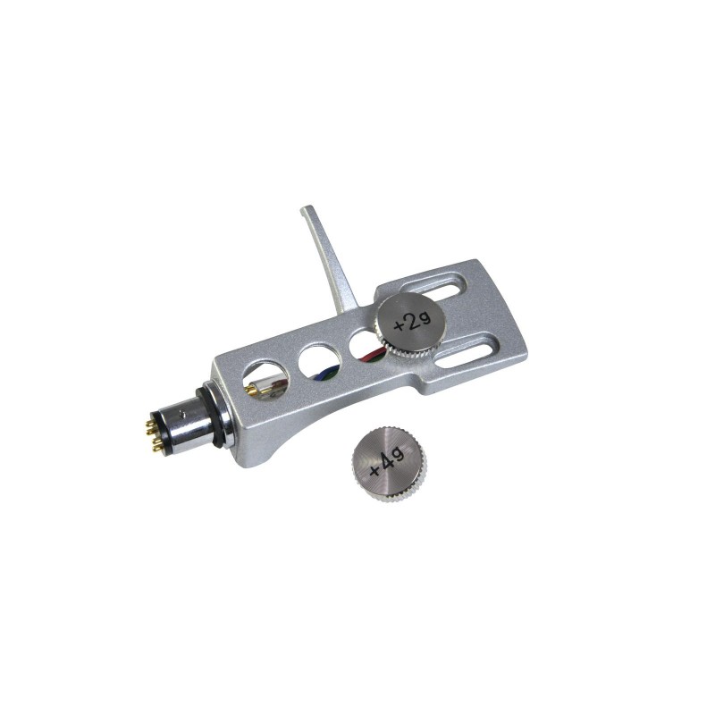 OMNITRONIC Headshell Universal with Weights silver - 1