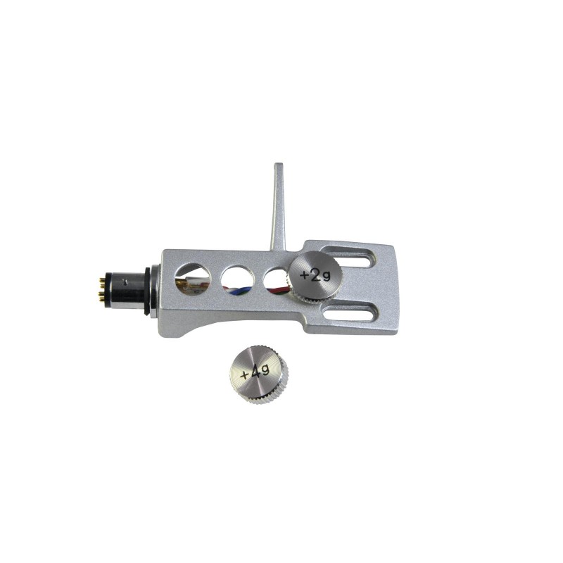 OMNITRONIC Headshell Universal with Weights silver - 2