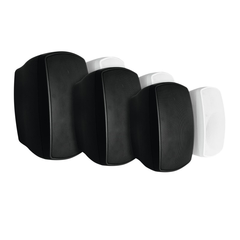 OMNITRONIC OD-4 Wall Speaker 8Ohms black 2x - 5 OMNITRONIC OD-4 Wall Speaker 8Ohms black 2x - 5