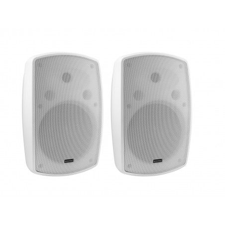 OMNITRONIC OD-8T Wall Speaker 100V white 2x - 1