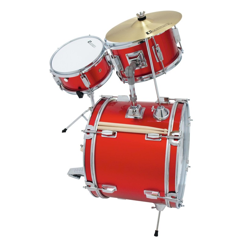 DIMAVERY JDS-203 Kids Drum Set, red - 2