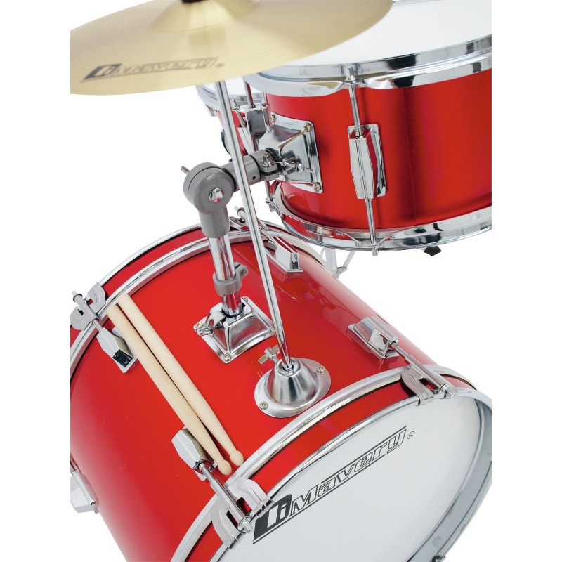 DIMAVERY JDS-203 Kids Drum Set, red - 3