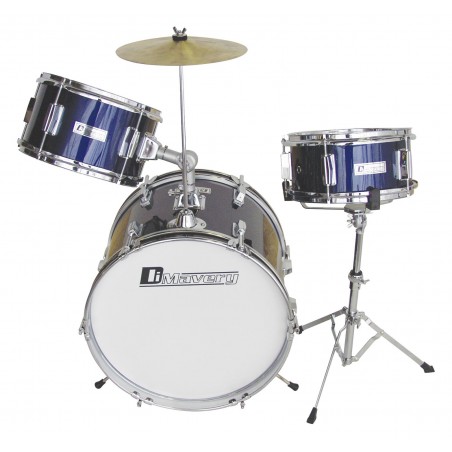 DIMAVERY JDS-203 Kids Drum Set, blue - 1