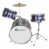 DIMAVERY JDS-203 Kids Drum Set, blue - 1