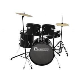 DIMAVERY DS-200 Drum set, black - 1