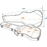 DIMAVERY ABS Case for electric-guitar - 4 DIMAVERY ABS Case for electric-guitar - 4