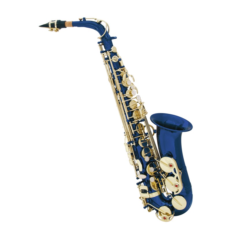 DIMAVERY SP-30 Eb Alto Saxophone, blue - 1