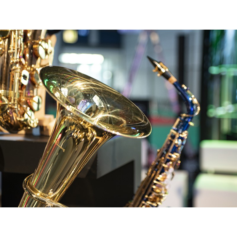 DIMAVERY SP-30 Eb Alto Saxophone, blue - 3