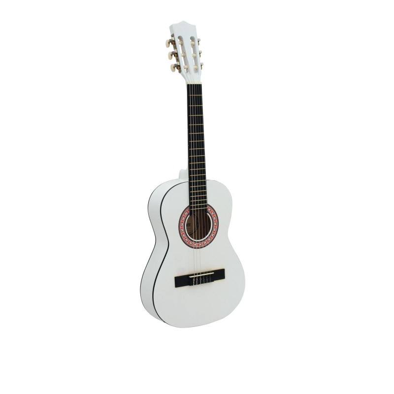 DIMAVERY AC-303 Classical Guitar 1/2, white - 1