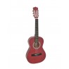 DIMAVERY AC-303 Classical Guitar 1/2, red - 1