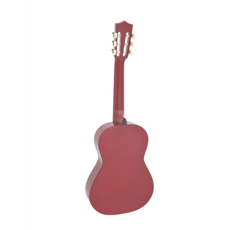 DIMAVERY AC-303 Classical Guitar 1/2, red - 2