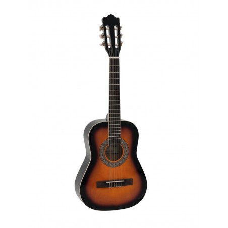 DIMAVERY AC-303 Classical Guitar 1/2 sunburst - 1