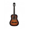 DIMAVERY AC-303 Classical Guitar 1/2 sunburst - 4