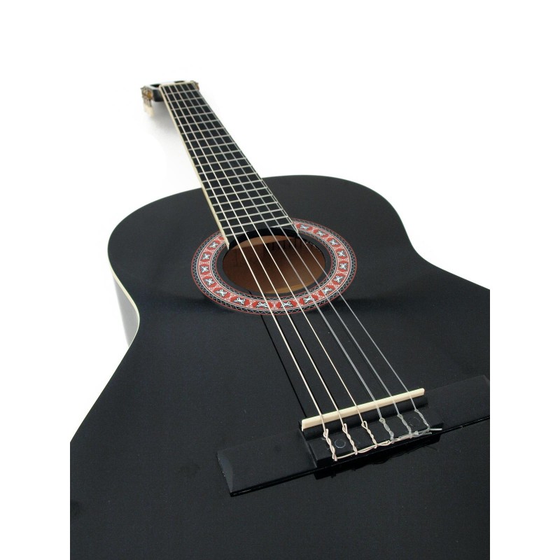 DIMAVERY AC-303 Classical Guitar, black - 4