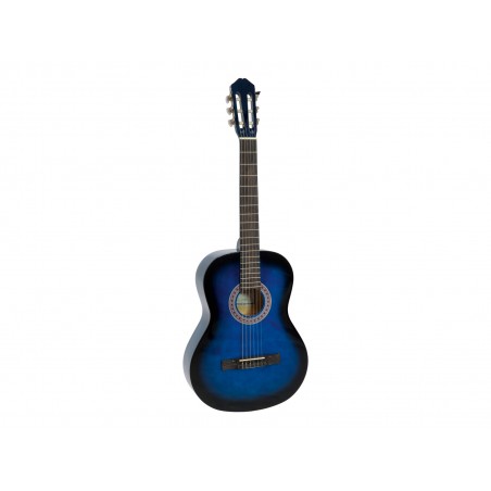 DIMAVERY AC-303 Classical Guitar, Blueburst - 1