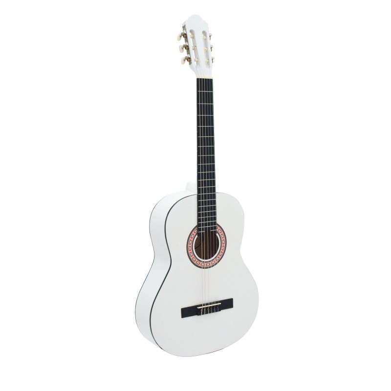 DIMAVERY AC-303 Classical Guitar, white - 1 DIMAVERY AC-303 Classical Guitar, white - 1