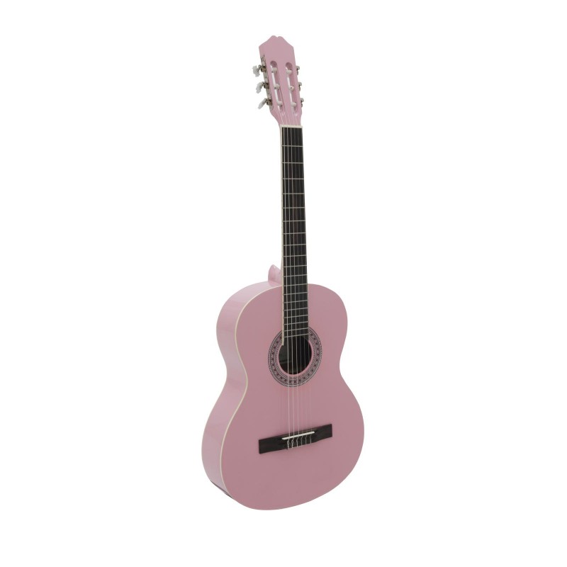 DIMAVERY AC-303 Classical Guitar, pink - 1 DIMAVERY AC-303 Classical Guitar, pink - 1