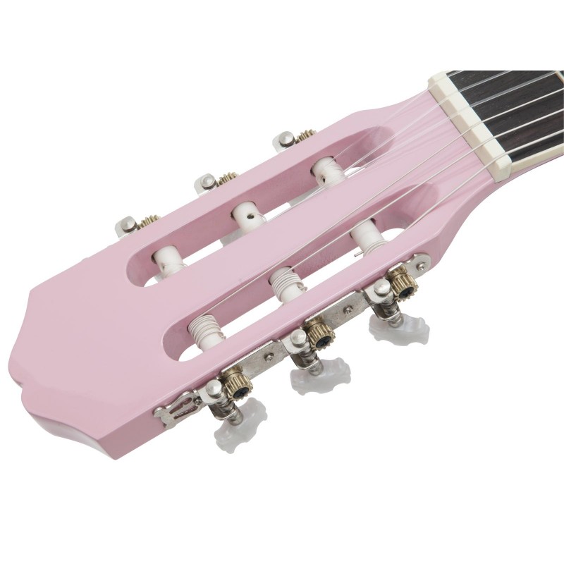 DIMAVERY AC-303 Classical Guitar, pink - 3 DIMAVERY AC-303 Classical Guitar, pink - 3