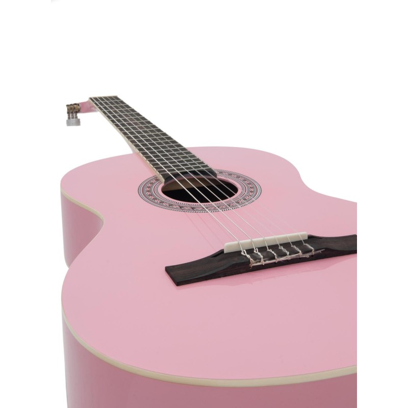 DIMAVERY AC-303 Classical Guitar, pink - 4 DIMAVERY AC-303 Classical Guitar, pink - 4