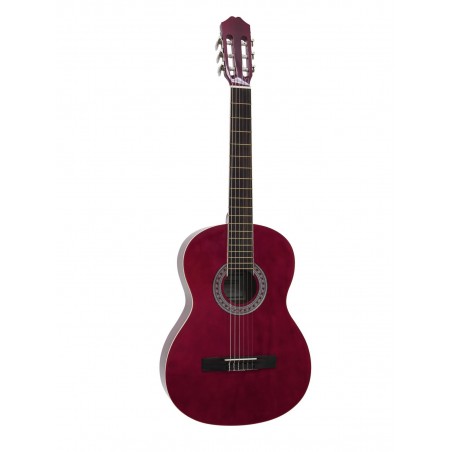 DIMAVERY AC-303 Classical Guitar, red - 1