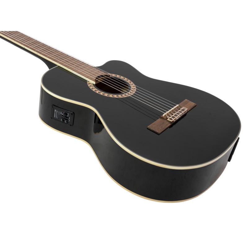 DIMAVERY CN-600E Classical guitar, schwarz - 3 DIMAVERY CN-600E Classical guitar, schwarz - 3