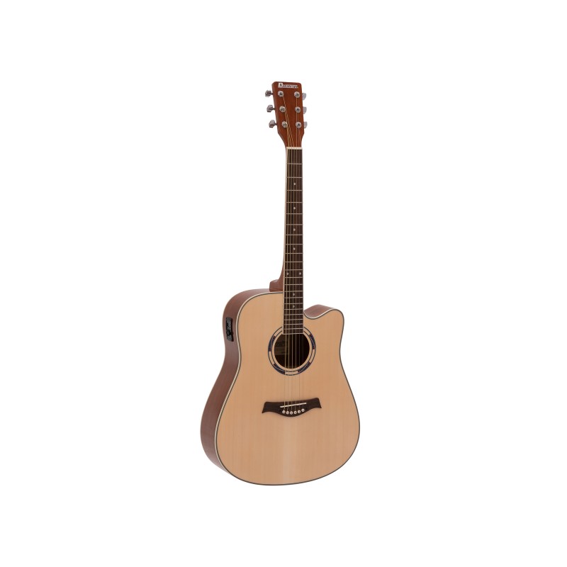 DIMAVERY JK-500 Western guitar, Cutaway, nature - 1 DIMAVERY JK-500 Western guitar, Cutaway, nature - 1