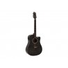 DIMAVERY STW-90 Western Guitar, vintage black - 1 DIMAVERY STW-90 Western Guitar, vintage black - 1
