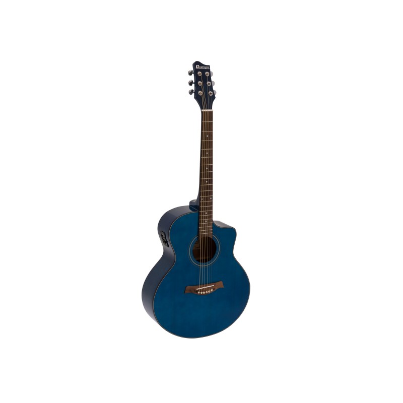 DIMAVERY STW-90 Western Guitar, crystal blue - 1 DIMAVERY STW-90 Western Guitar, crystal blue - 1