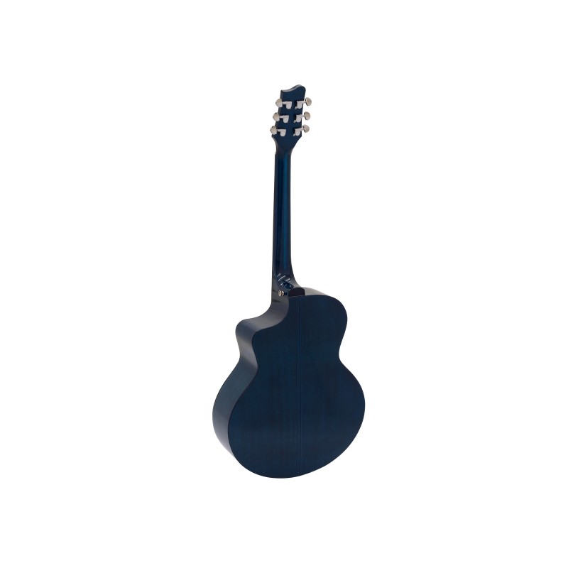 DIMAVERY STW-90 Western Guitar, crystal blue - 2 DIMAVERY STW-90 Western Guitar, crystal blue - 2