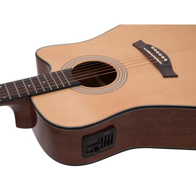 DIMAVERY STW-90 Western Guitar,natur - 3 DIMAVERY STW-90 Western Guitar,natur - 3