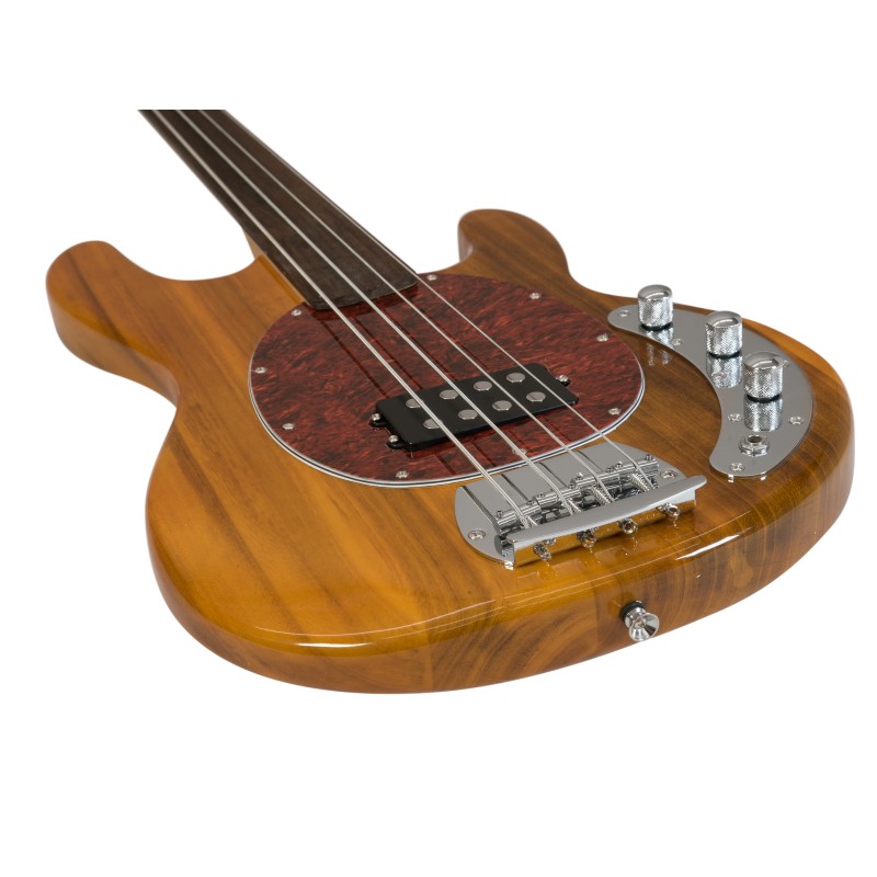DIMAVERY MM-501 E-Bass, fretless, nature - 3 DIMAVERY MM-501 E-Bass, fretless, nature - 3