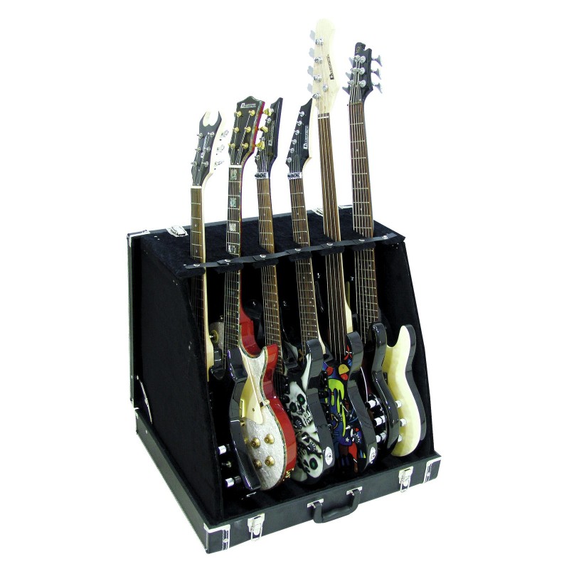 DIMAVERY Stand Case for 6 Guitars - 3 DIMAVERY Stand Case for 6 Guitars - 3