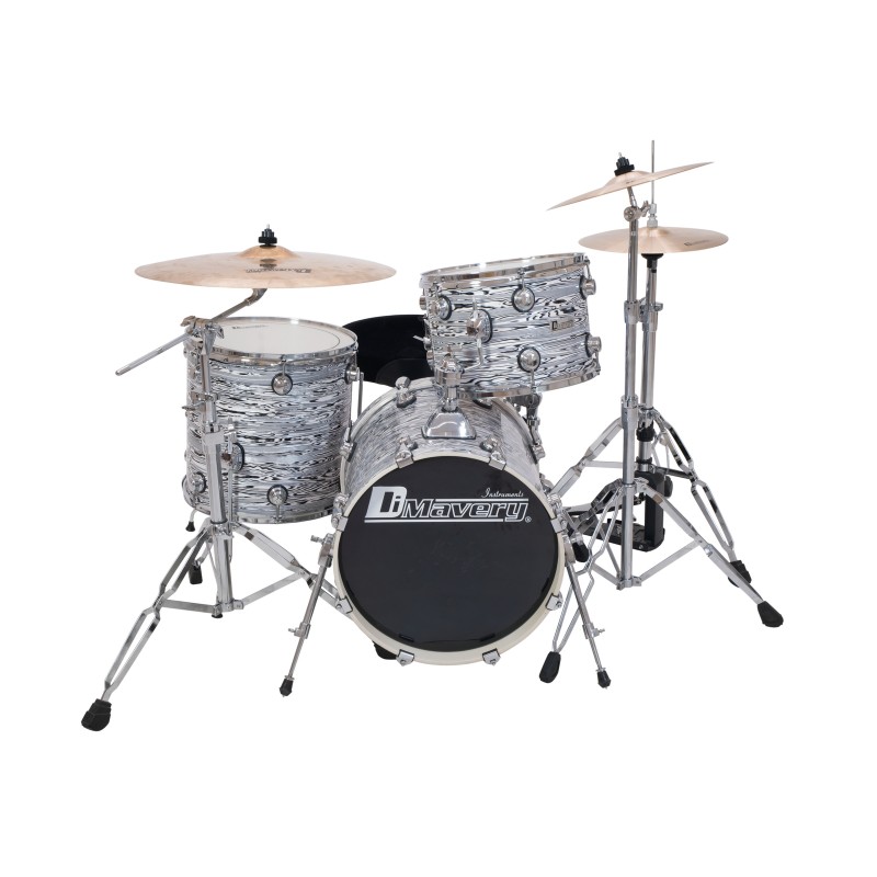 DIMAVERY DS-310 Fusion drum set,oyster - 1